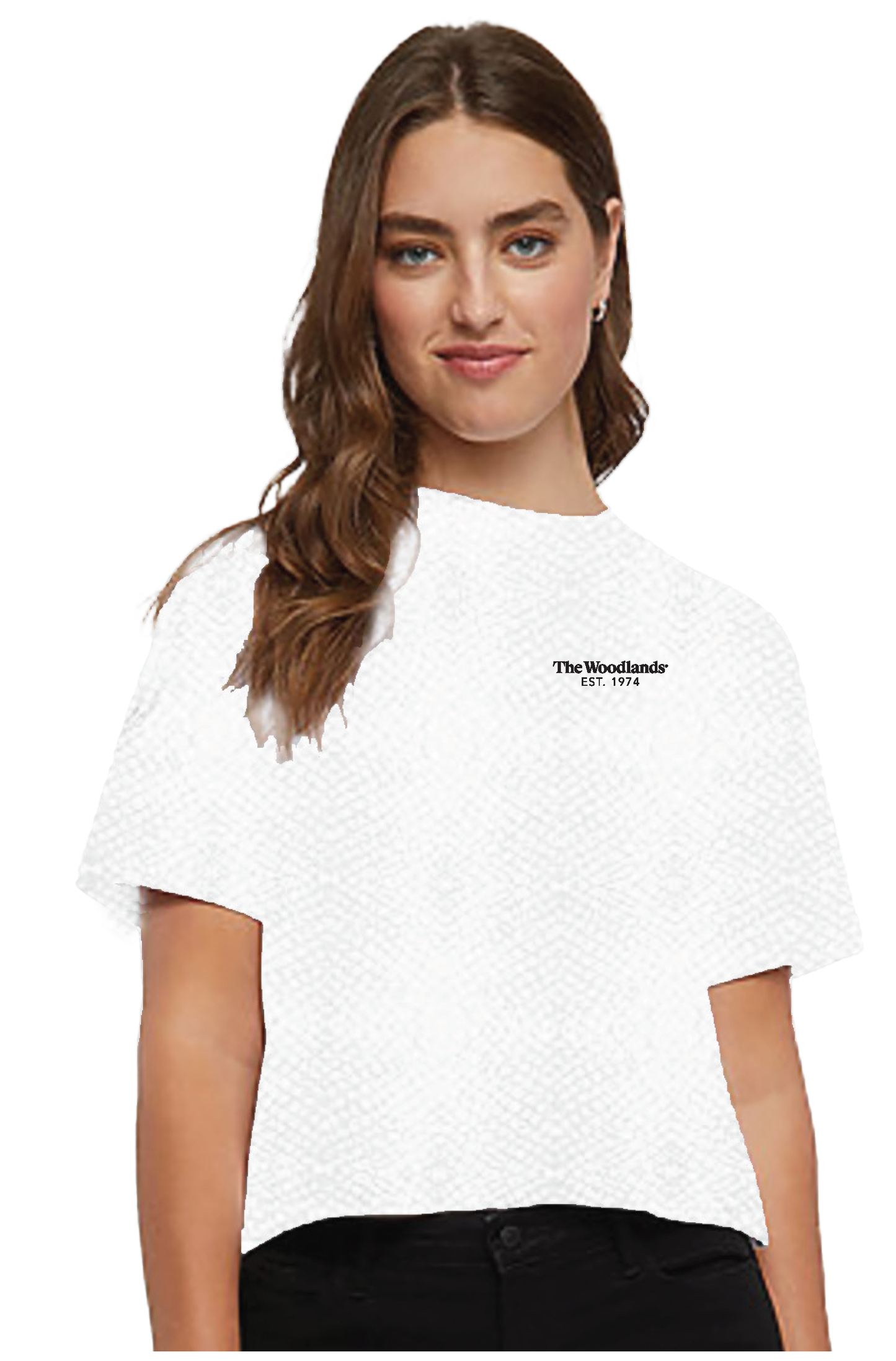 TWTX Snakeskin Cropped Tee