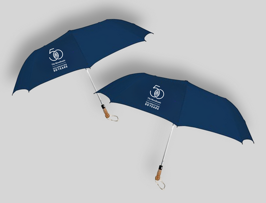 50th Anniversary Folding Golf Umbrella