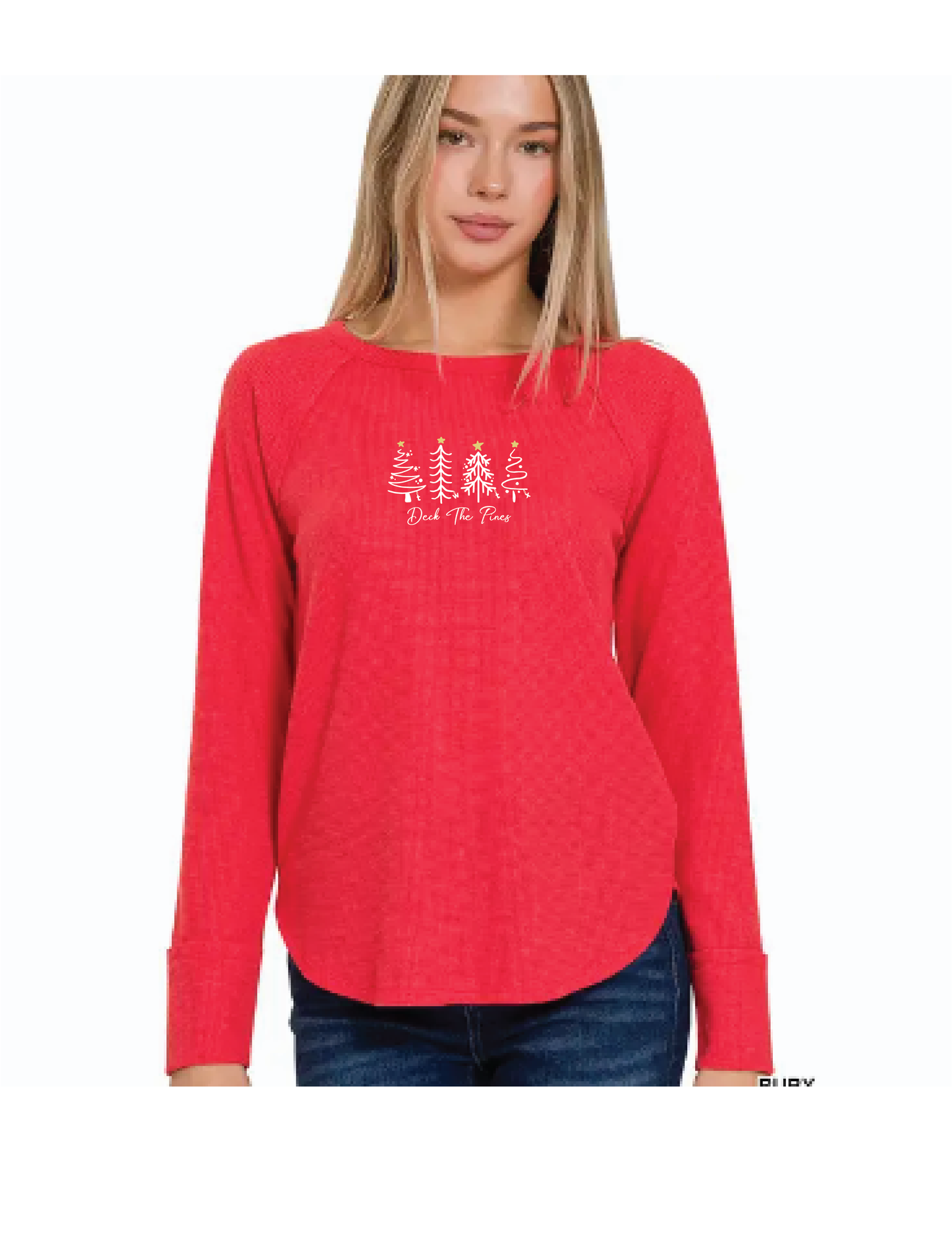 Deck the Pines Long Sleeve Tee