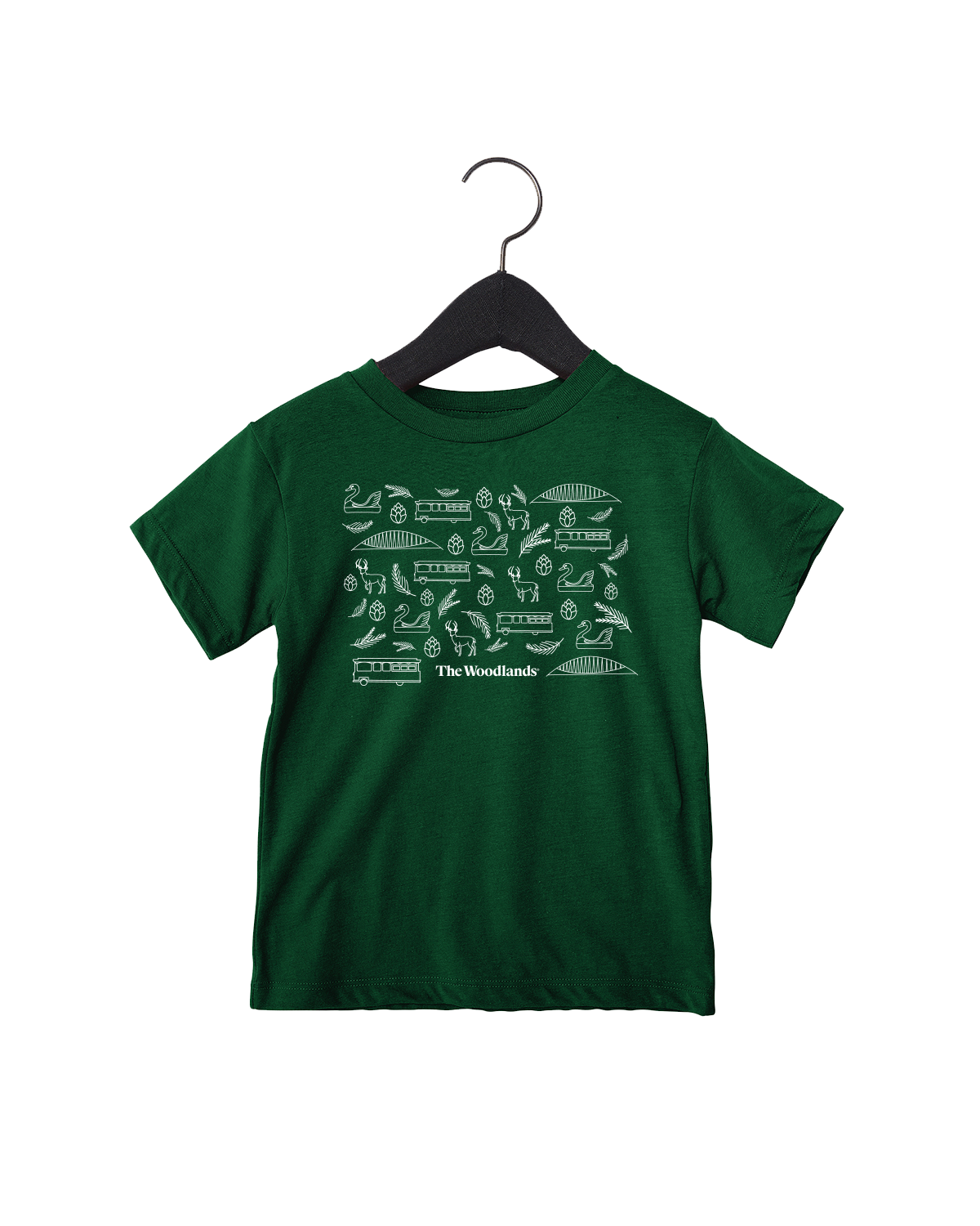 The Woodlands Icons Toile Toddler Tee