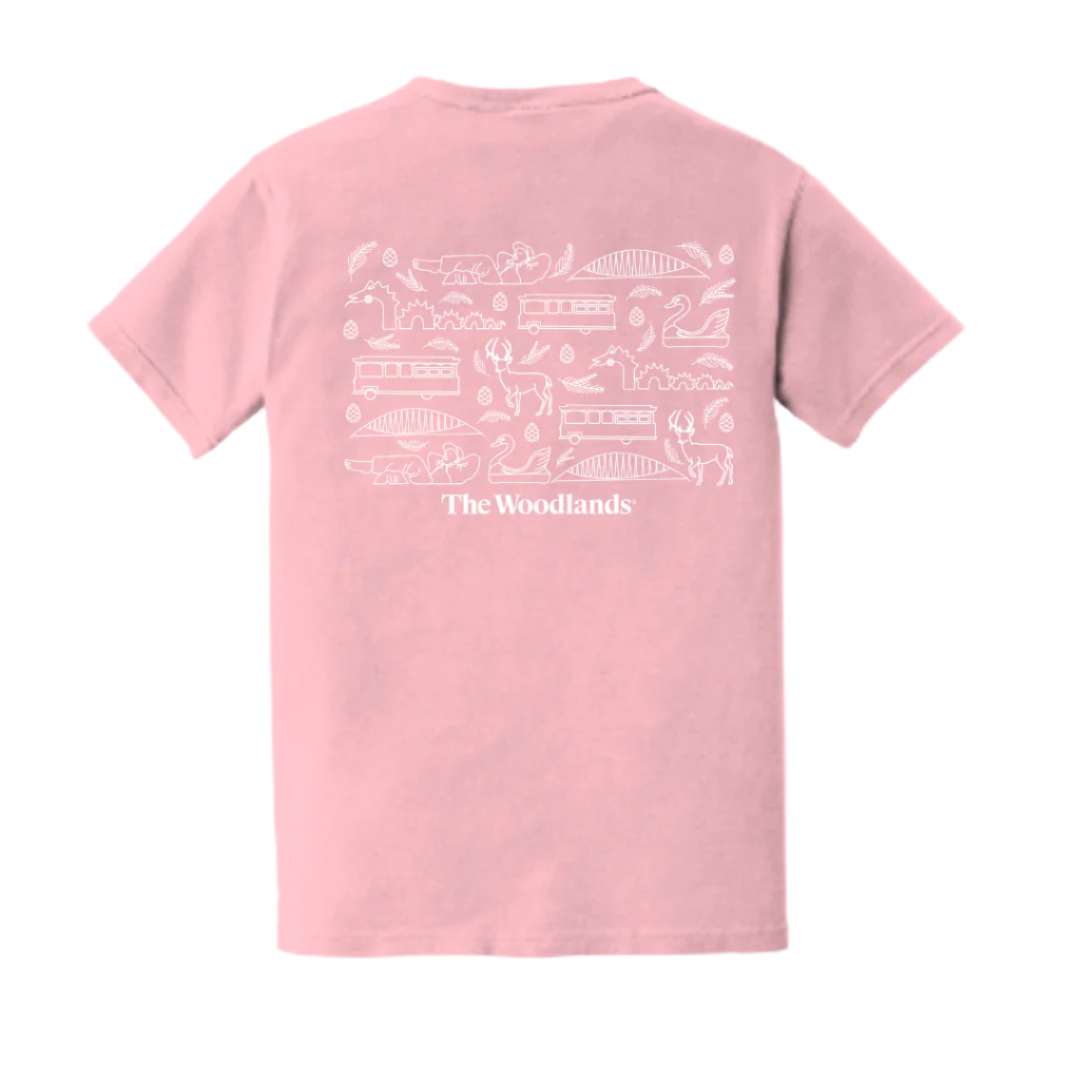 The Woodlands Shortsleeve Pocket Tee
